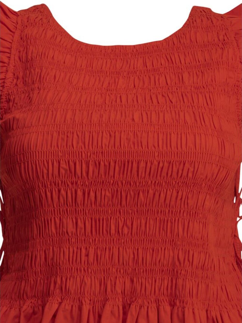 Ganni Casual Pleated Top Tag Size 36 Women - Picture 3 of 4